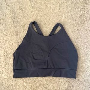 LAST DAY SALE Alphalete Grey Sports Bra